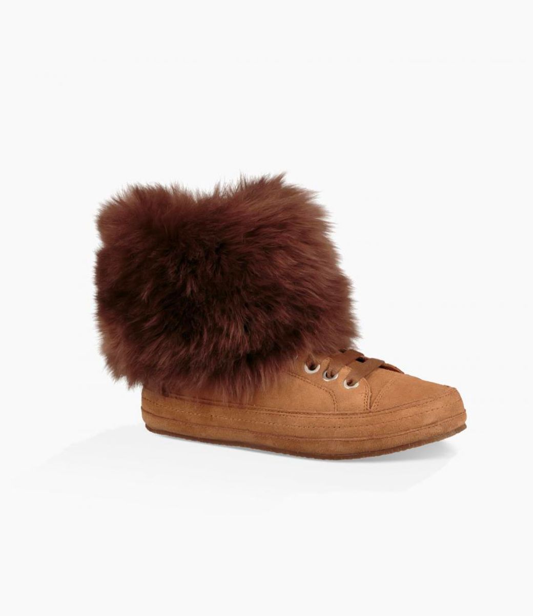 Ugg antoine fur store cuff sneaker